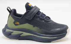 N1801-2 Син 31-1,32-1,33-2,34-2,35-2 Strobbs П/ботинки Актив.отдых Кроссовки Иск.мат, Текстиль, ЭВА,ТПР В/О Муж