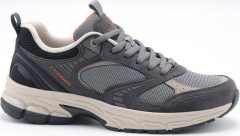 F7714-1 Сер 36-1,37-2,38-2,39-2,40-1 Strobbs П/ботинки Актив.отдых Кроссовки Нат.кожа, Текстиль, ЭВА,ТПР,ТПУ вставка В/О Муж