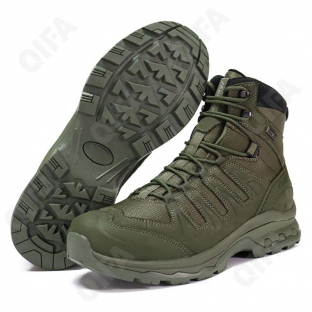 CC4479_HG-36050-L_1 Олив 37-1,38-2,39-2,40-3,41-2 HANAGAL Ботинки Актив.отдых Оксфорд Нат.кожа, Текстиль, Резина В/О Муж