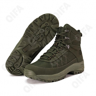 CC4479_HG-33411-L_1 Олив 37-1,38-2,39-2,40-3,41-2 HANAGAL Ботинки Актив.отдых Оксфорд Нат.кожа, Текстиль, Резина В/О Муж