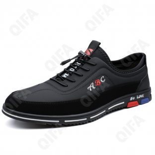 CC4114_U8789-1 Чёр 38-2,39-2,40-2,41-2,42-2 ELANHUO П/ботинки Актив.отдых Кроссовки Иск.мат, Иск.кожа, Резина В/О Муж