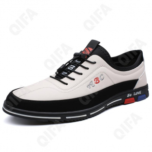 CC4114_U8789-2 Бел 38-2,39-2,40-2,41-2,42-2 ELANHUO П/ботинки Актив.отдых Кроссовки Иск.мат, Иск.кожа, Резина В/О Муж