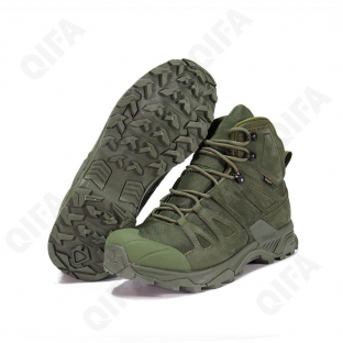 CC4479_HG-36162-L_6 Олив 41-1,42-1,43-3,44-3,45-1,46-1 HANAGAL Ботинки Повсед Оксфорд Нат.кожа, Текстиль, Резина В/О Муж