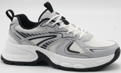 F7719-4 Сер 36-1,37-2,38-2,39-2,40-1 Strobbs П/ботинки Актив.отдых Кроссовки Иск.мат, Текстиль, ПУ,ТПУ вставка В/О жен