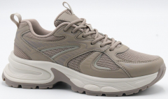 F7719-25 Беж 36-1,37-2,38-2,39-2,40-1 Strobbs П/ботинки Актив.отдых Кроссовки Иск.мат, Текстиль, ПУ,ТПУ вставка В/О жен