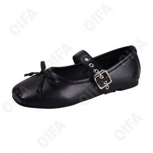 CC4325_887-2 Чёр 37-5,38-5,39-5,40-5,41-5,42-5 AVILA Туфли Повсед Mary Jane Иск.мат, Иск.кожа, Резина Лето жен