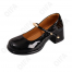 CC4325_3A601-3 Чёр 36-5,37-5,38-5,39-5,40-5,41-5 AVILA Туфли Повсед Mary Jane Иск.мат, Иск.кожа, Резина Лето жен