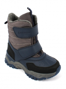 AL 12619 Син 26-1,27-1,28-1,29-1,30-1,31-1 Antilopa Ботинки Повсед Оксфорд Иск.мат, Нат.шерсть Зима Муж