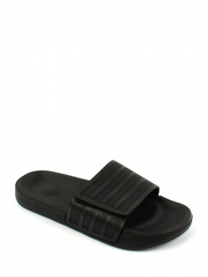 QL2535 Black Чёр 40-1,41-2,42-3,43-3,44-2,45-1 Antilopa Туфли Пляж Шлепанцы/Пантолеты ЭВА, Без подклада Лето Муж