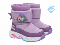 62-1100D Сир 25-2,26-2,27-2,28-2,29-2,30-2 Indigo kids П/сапоги Повсед Дутики Иск.мат, Нат.шерсть, ЭВА / ТЭП Зима жен