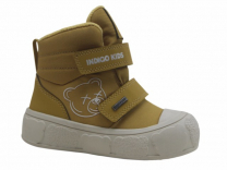 70-1050C горчичный 26-2,27-2,28-2,29-2,30-2 Indigo kids Ботинки Повсед Оксфорд Иск.мат, Мемб/нат.шерсть, ТЭП В/О Муж