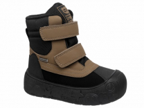 70-2055A Чёрный / коричневый 28-2,29-2,30-2,31-2,32-2 Indigo kids Ботинки Повсед Оксфорд Иск.мат, Мемб/нат.шерсть, ТЭП Зима Муж