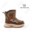 RC51_W2315-7T Кор 22-1,23-1,24-2,25-2,26-1,27-1 Boys and Girls П/сапоги Повсед Дутики Иск.мат, Нат.шерсть, ТПР (TPR-Термопластичная резина) Зима Муж