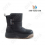 RC51_2355-7A Чёр 32-1,33-1,34-2,35-2,36-1,37-1 Boys and Girls П/сапоги Повсед Дутики Иск.мат, Нат.шерсть, ТПР (TPR-Термопластичная резина) Зима жен