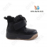 RC51_2355-3A Чёр 32-1,33-1,34-2,35-2,36-1,37-1 Boys and Girls Ботинки Повсед Дерби Иск.мат, Нат.шерсть, ТПР (TPR-Термопластичная резина) Зима жен