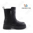 RC51_W2354-8A Чёр МОНО Кол-во-1 Boys and Girls Ботинки Повсед Веллингтон Иск.мат, Нат.шерсть, ТПР (TPR-Термопластичная резина) Зима жен