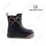 RC51_W2326-10A Чёр 27-1,28-1,29-2,30-2,31-1,32-1 Boys and Girls П/сапоги Повсед Веллингтон Иск.мат, Иск.шерсть, ТПР (TPR-Термопластичная резина) Зима