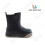 RC51_W2326-3A Чёр МОНО Кол-во-1 Boys and Girls П/сапоги Повсед Веллингтон Иск.мат, Иск.шерсть, ТПР (TPR-Термопластичная резина) Зима жен