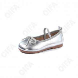 CC3651_H28-C2 Сереб 31-4,32-4,33-4,34-4,35-4 DISPARO Туфли Празд Mary Jane Иск.мат, Текстиль, Резина Лето жен