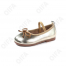 CC3651_H28-C3 золотой 31-4,32-4,33-4,34-4,35-4 DISPARO Туфли Празд Mary Jane Иск.мат, Текстиль, Резина Лето жен