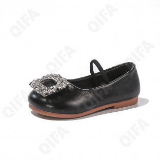 CC3651_5568-B2 Чёр 27-4,28-4,29-4,30-4,31-4 DISPARO Туфли Празд Mary Jane Иск.мат, Кожподклад, Резина Лето жен