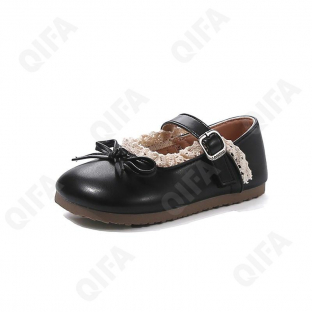 CC3651_M31-B2 Чёр 26-4,27-4,28-4,29-4,30-4 DISPARO Туфли Празд Mary Jane Иск.мат, Кожподклад, Резина Лето жен