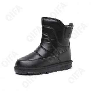 CC4114_R2209-1 Чёр 41-1,42-1,43-2,44-2,45-2,46-2 ELANHUO П/сапоги Повсед Дутики Иск.мат, Иск.мех, Резина Зима Муж