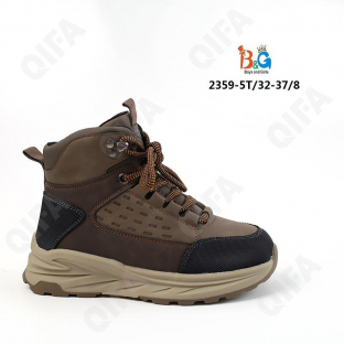 RC51_2359-5T Кор 32-1,33-1,34-2,35-2,36-1,37-1 Boys and Girls Ботинки Повсед Оксфорд Иск.мат, Нат.шерсть, ТПР (TPR-Термопластичная резина) Зима Муж