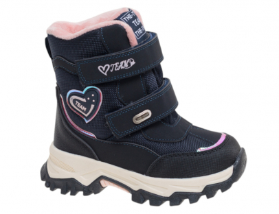 R558698643DB Т.син 27-1,28-1,29-2,30-1,31-2,32-1 Сказка Ботинки Повсед Оксфорд Иск.мат, Нат.шерсть Зима жен