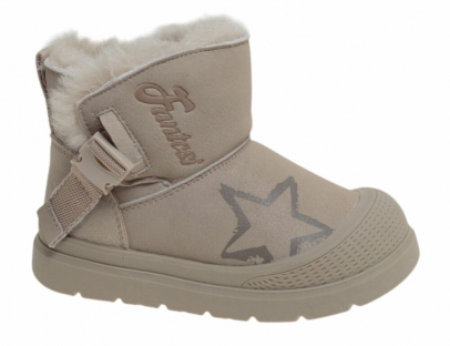 R905598707K хаки 27-1,28-1,29-2,30-1,31-1,32-2 Сказка Ботинки Повсед Веллингтон Иск.мат, Нат.шерсть Зима жен