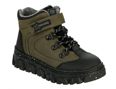 BUD_591-2_khaki 27-1,28-1,29-1,30-1,31-1,32-1 Kedberry Ботинки Повсед Оксфорд Иск.мат, Байка/Флис, ТЭП В/О Муж