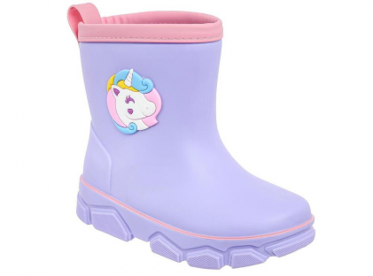 EWZ_30687_lilac 25-1,26-1,27-1,28-1,29-1,30-1 Kedberry Сапоги Повсед Веллингтон ПВХ, Текстиль, Текстиль(80% хлопок, 20% ПЭ) В/О жен