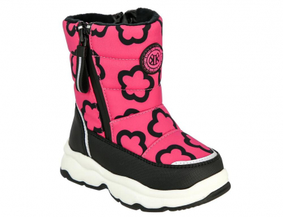 FAK_25-261_fuxia 23-2,24-2,25-2,26-2,27-2 Kedberry П/сапоги Повсед Дутики Иск.мат, Нат.шерсть, ТЭП Зима жен