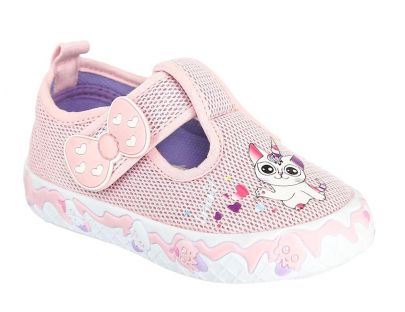 FEB_2410-02_pink 23-1,24-1,25-1,26-1,27-1,28-1,29-1,30-1 Kedberry П/ботинки Повсед Сандалеты Текстиль, Текстиль, ПВХ Лето жен