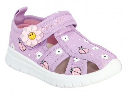 FEC_2410-04_lilac 23-1,24-1,25-1,26-1,27-1,28-1,29-1,30-1 Kedberry П/ботинки Повсед Сандалеты Текстиль, Текстиль, ПВХ Лето жен