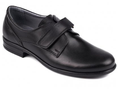 GCF_6655-12_black 37-3,38-3,39-3,40-3 Kedberry П/ботинки Школа Дерби Нат.кожа, Кожподклад, ТЭП В/О Муж