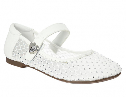 IFL_1124-26_white 30-1,31-1,32-1,33-1,34-1,35-1 Kedberry Туфли Празд Mary Jane Иск.мат, Кожподклад, ТЭП Лето жен