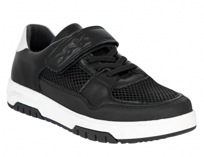 KMD_24-1106_black 33-2,34-2,35-2,36-2 Kedberry П/ботинки Школа Оксфорд Иск.мат, Текстиль, ТЭП Лето Муж