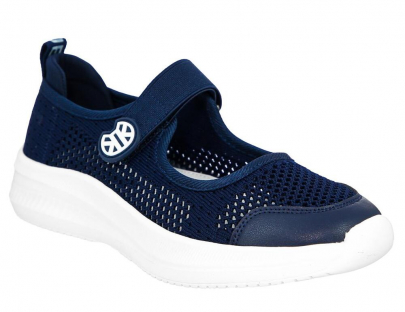 LCW_25-17_navy 30-1,31-1,32-1,33-1,34-1,35-1,36-1,37-1 Kedberry Туфли Школа Mary Jane Текстиль, Текстиль, ЭВА Лето жен
