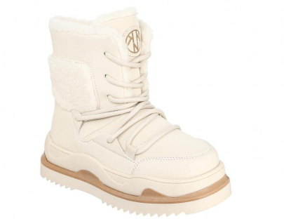 LCY_125-13_beige 27-1,28-1,29-1,30-1,31-1,32-1 Kedberry Ботинки Повсед Веллингтон Иск.мат, Нат.шерсть, ТЭП Зима жен