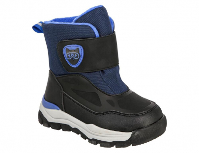 LCZ_225-14_navy 23-1,24-1,25-1,26-1,27-1,28-1 Kedberry Ботинки Повсед Дутики Иск.мат, Нат.шерсть, ТЭП Зима Муж