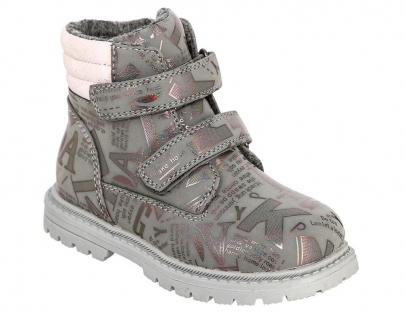 LGL_2411205_grey 23-2,24-2,25-2,26-2,27-2 Kedberry Ботинки Повсед Дерби Иск.мат, Байка/Флис, ТЭП В/О жен