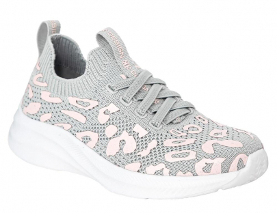 NSN_25385_grey 28-1,29-1,30-1,31-1,32-1,33-1,34-1,35-1 Kedberry П/ботинки Актив.отдых Кроссовки Текстиль, Без подклада, ЭВА Лето жен