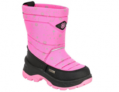 POM_3028-04_pink 25-2,26-2,27-2,28-2,29-2 Kedberry П/сапоги Повсед Дутики Иск.мат, Мемб/нат.шерсть, ТЭП Зима жен