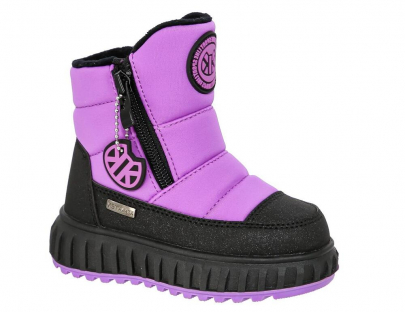 PUR_2931_lilac 23-2,24-2,25-2,26-2,27-2 Kedberry П/сапоги Повсед Дутики Иск.мат, Мемб/нат.шерсть, ТЭП Зима жен