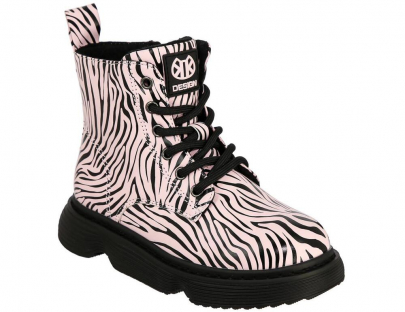 RYP_25800-1_pink 27-1,28-1,29-1,30-1,31-1,32-1 Kedberry Ботинки Повсед Дерби Иск.мат, Байка/Флис, ТЭП В/О жен