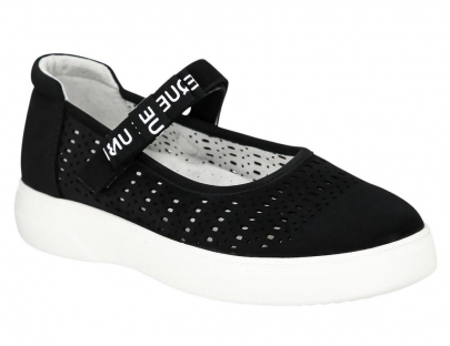 YLC_2501-02_black 34-1,35-1,36-1,37-1,38-1,39-1 Kedberry Туфли Школа Mary Jane Иск.мат, Кожподклад, ПУ Лето жен