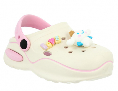 BTF_20-25-05_white 28-1,29-1,30-1,31-1,32-1,33-1 Kenka Туфли Пляж Кроксы ЭВА, Без подклада, ЭВА Лето жен