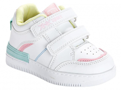 EXE_201259_white 23-1,24-1,25-1,26-1,27-1,28-1 Kenka П/ботинки Актив.отдых Кроссовки Иск.мат, Текстиль, ТЭП В/О жен