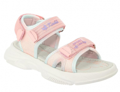 KLN_2412_pink 27-1,28-1,29-1,30-1,31-1,32-1 Kenka Туфли Актив.отдых Сандалии Текстиль, Текстиль, ЭВА Лето жен